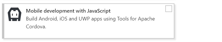 from visual studio install